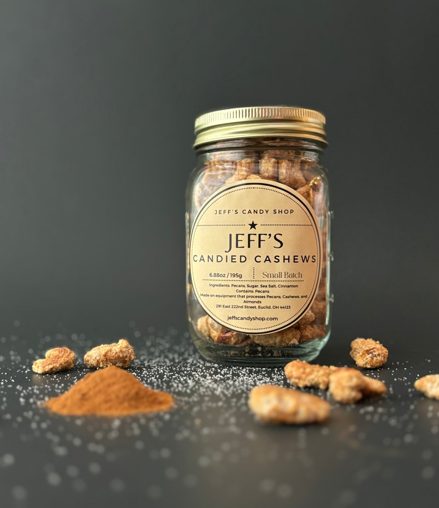 Jeff's Candied Cashews