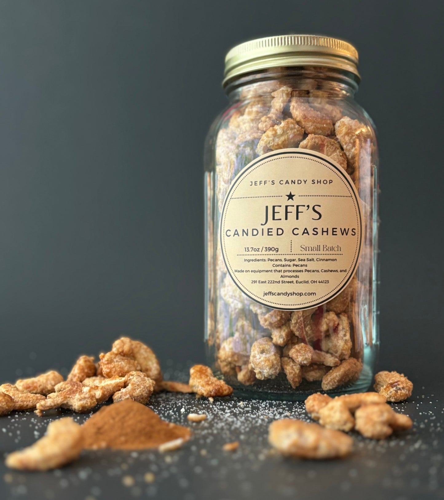 Jeff's Candied Cashews