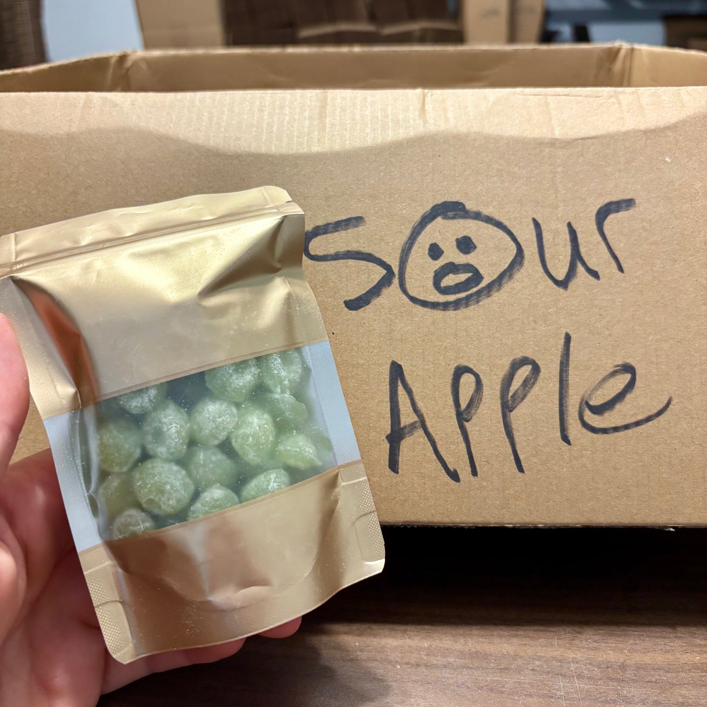 Jeff's Experimental Sour Apple Drops