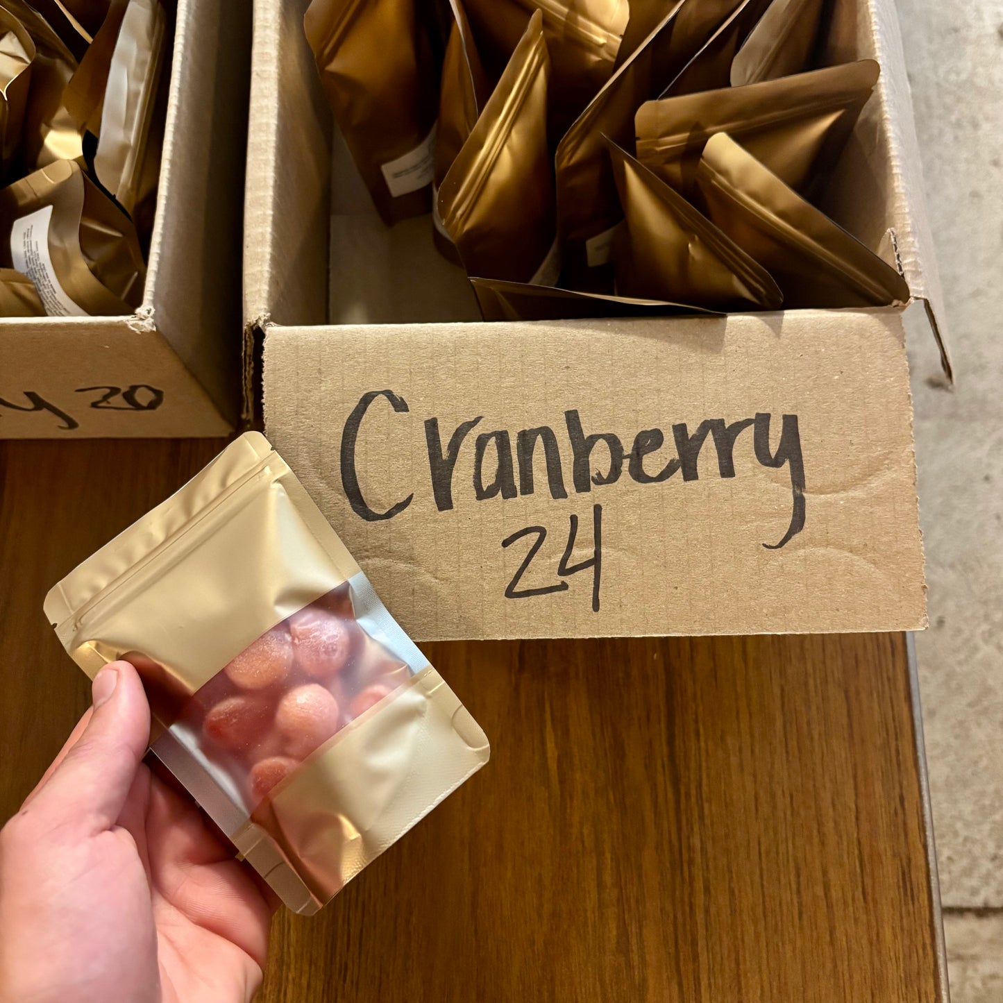 Jeff's Experimental Cranberry Drops