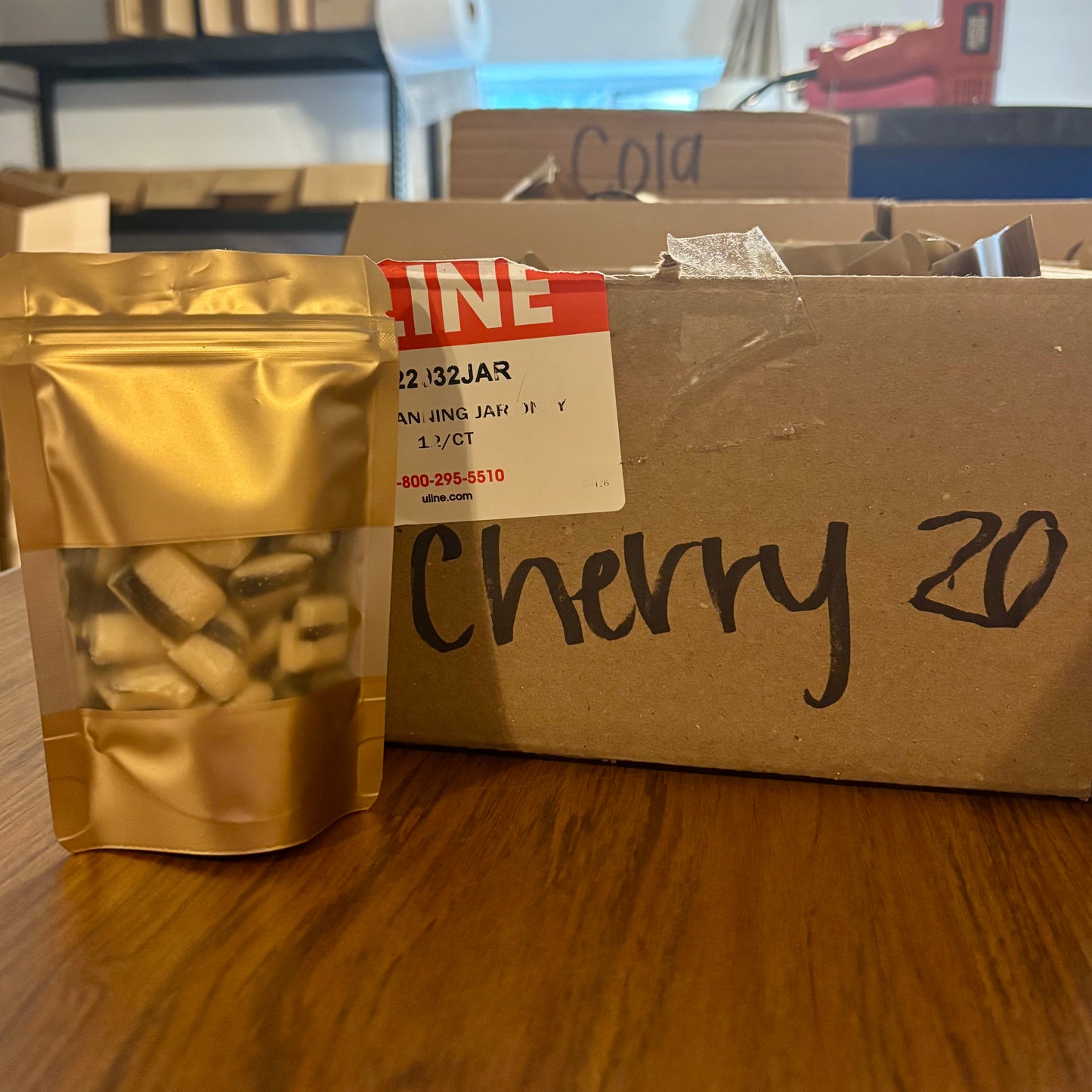 Jeff's Experimental Zebra Cherry Drops