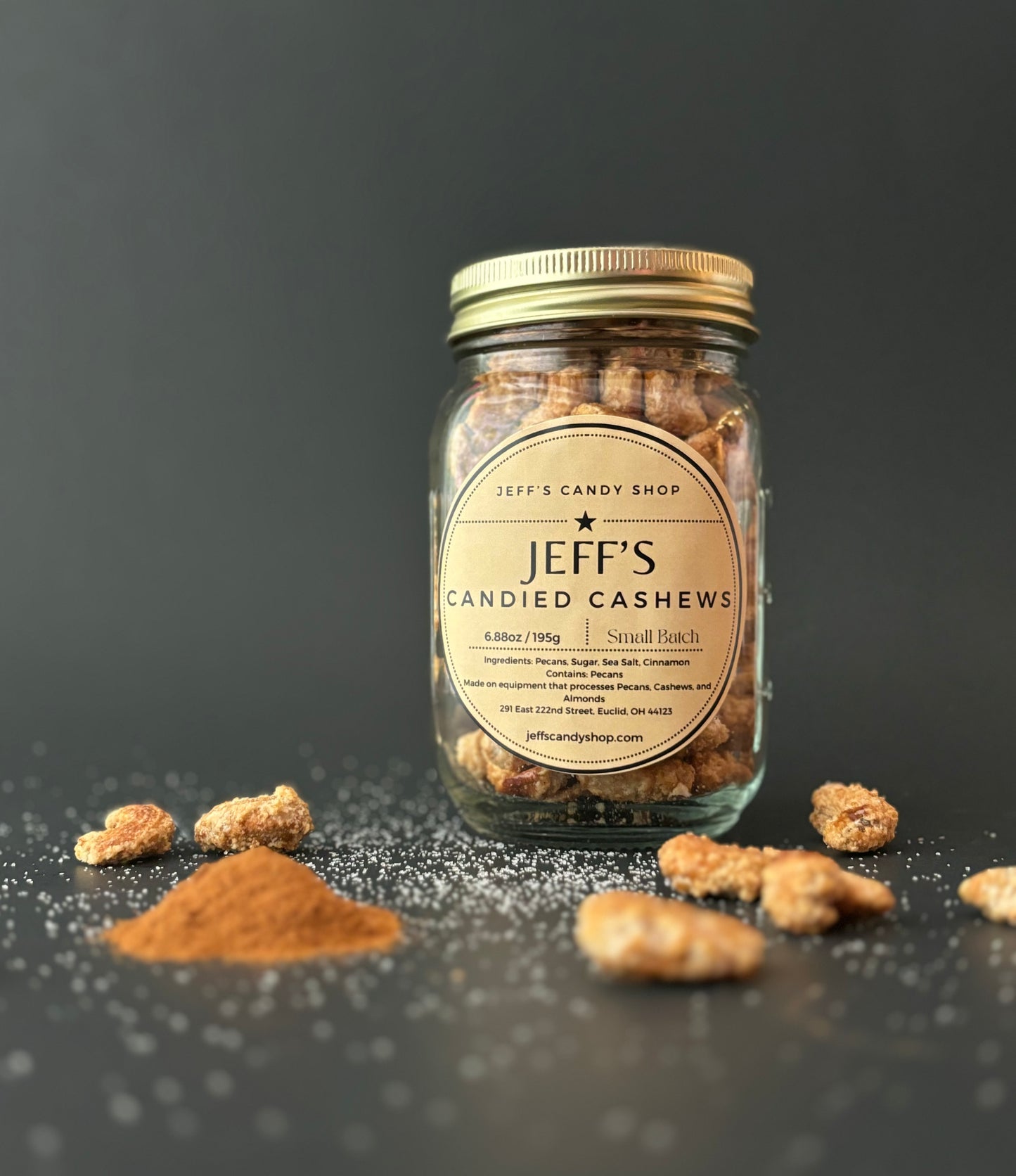 Jeff's Candied Cashews (Small)