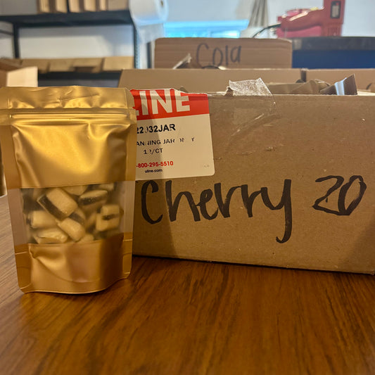 Jeff's Experimental Zebra Cherry Drops