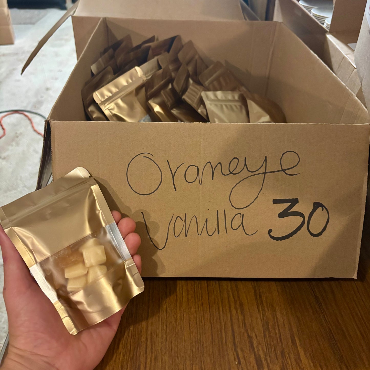 Jeff's Experimental Vanilla Orange Squares