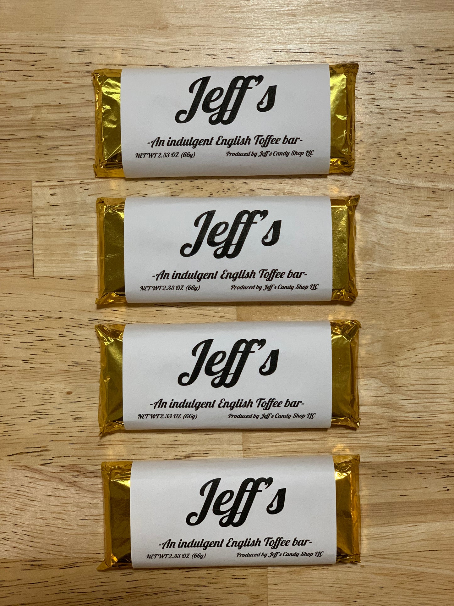 Bundle of 4 Jeff bars